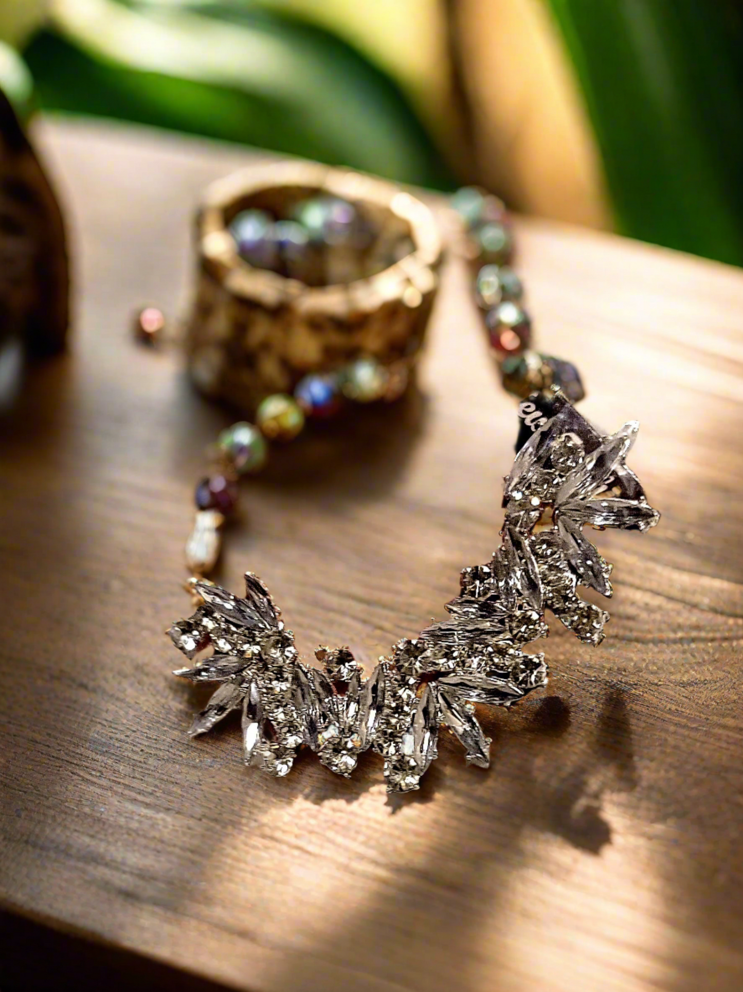 Diamond Girl Crystal Ear Cuff Clips 1pc
