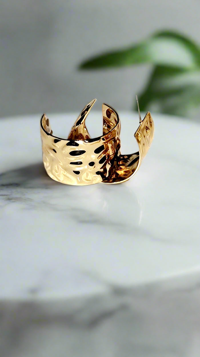 CRUSH IT GOLD BRACELET/EARRING/SET