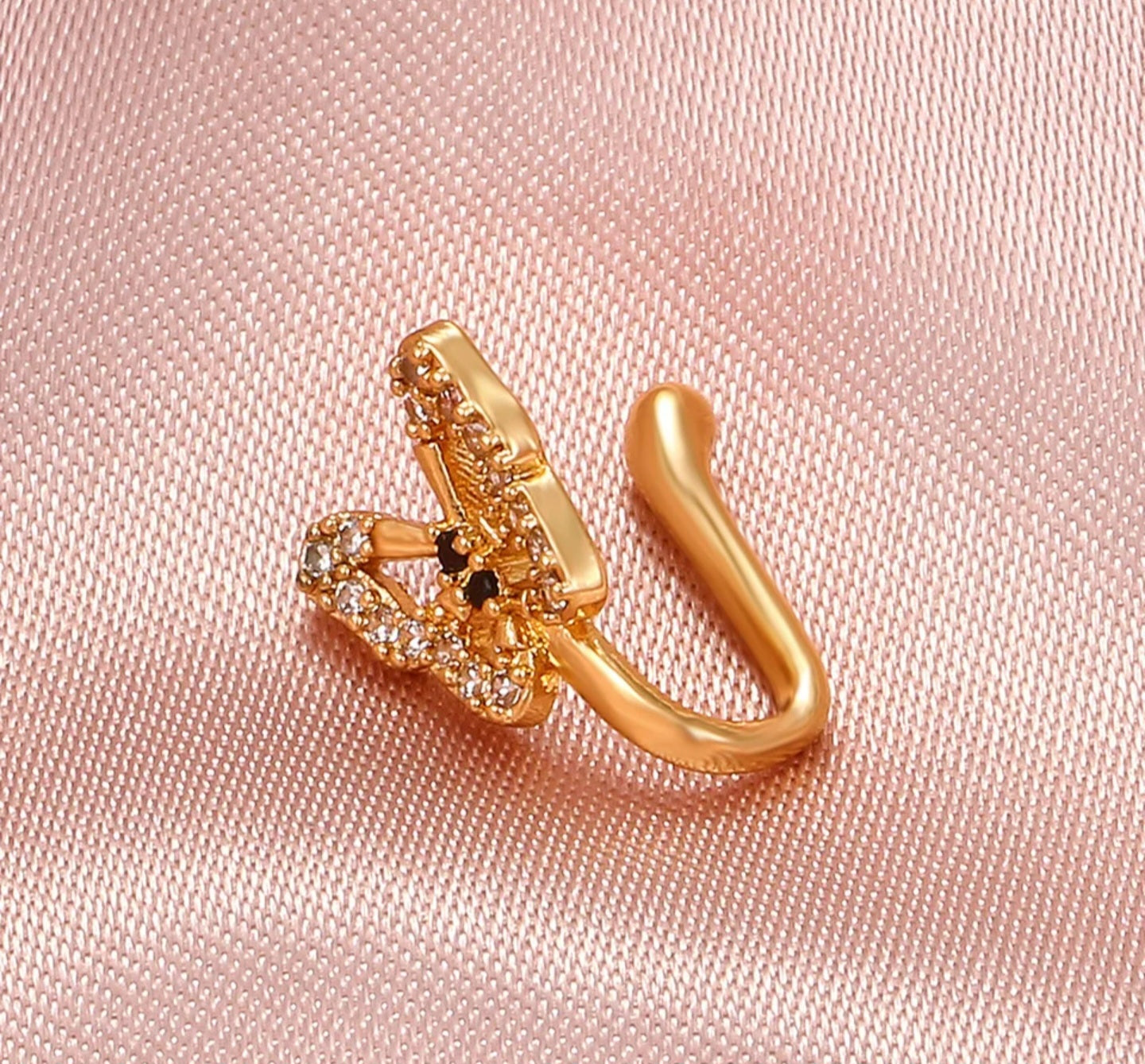 Fly Butterfly Nose Ring