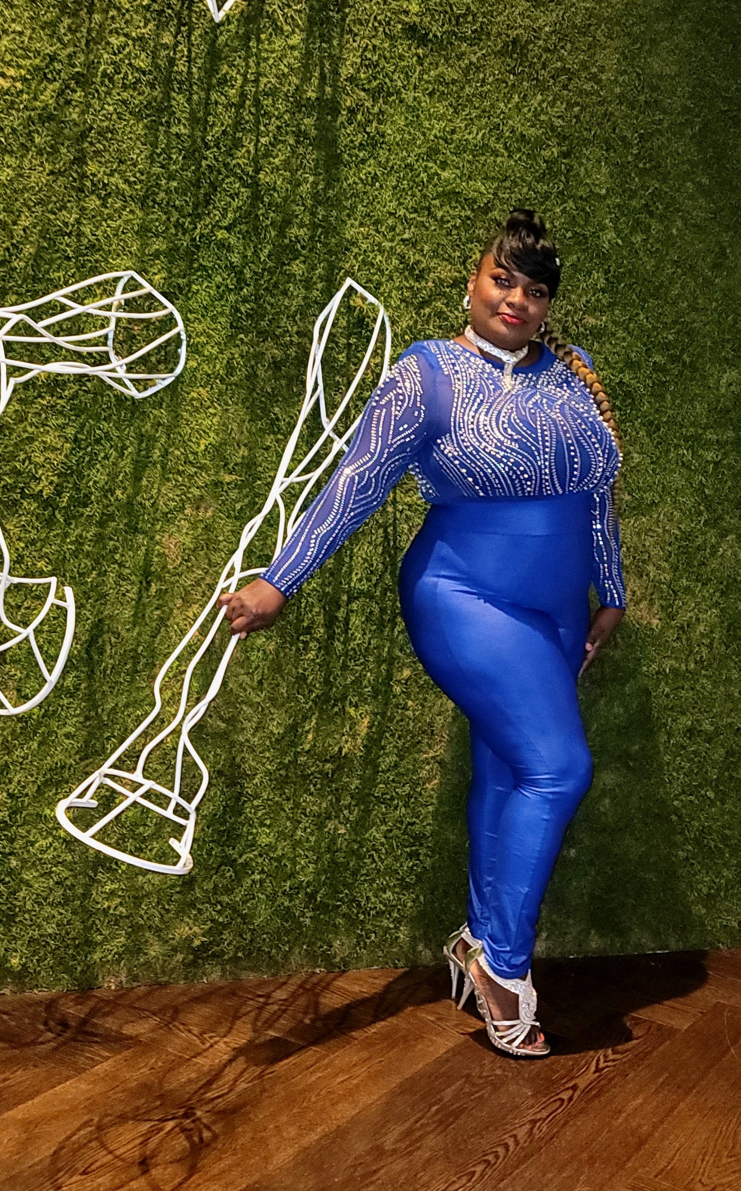 Rhinestone & Pearls Jumpsuit