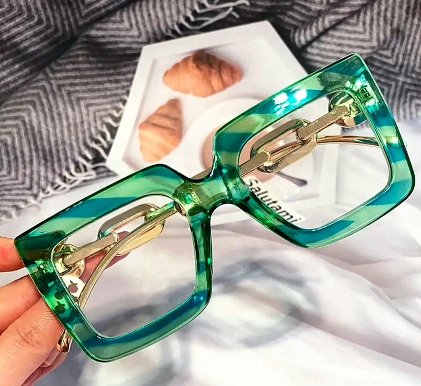 Luxe Gold chain Eyewear