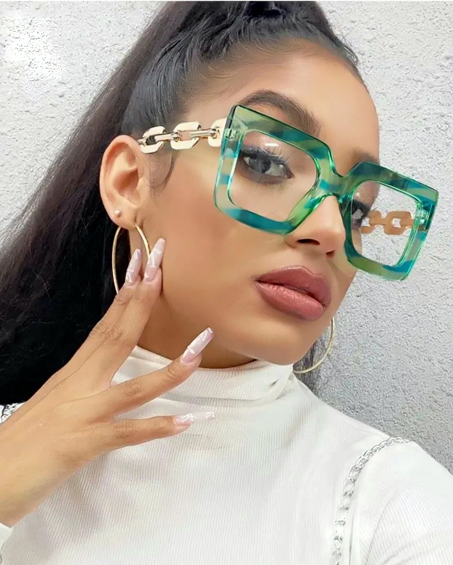 Luxe Gold chain Eyewear