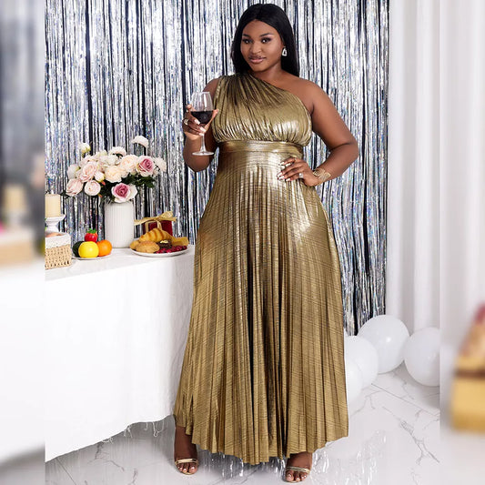 ALL ABOUT THE GOLD COCKTAIL DRESS