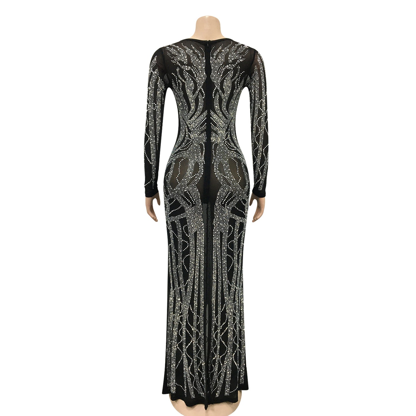 Bold & Beautiful Crystal Gown