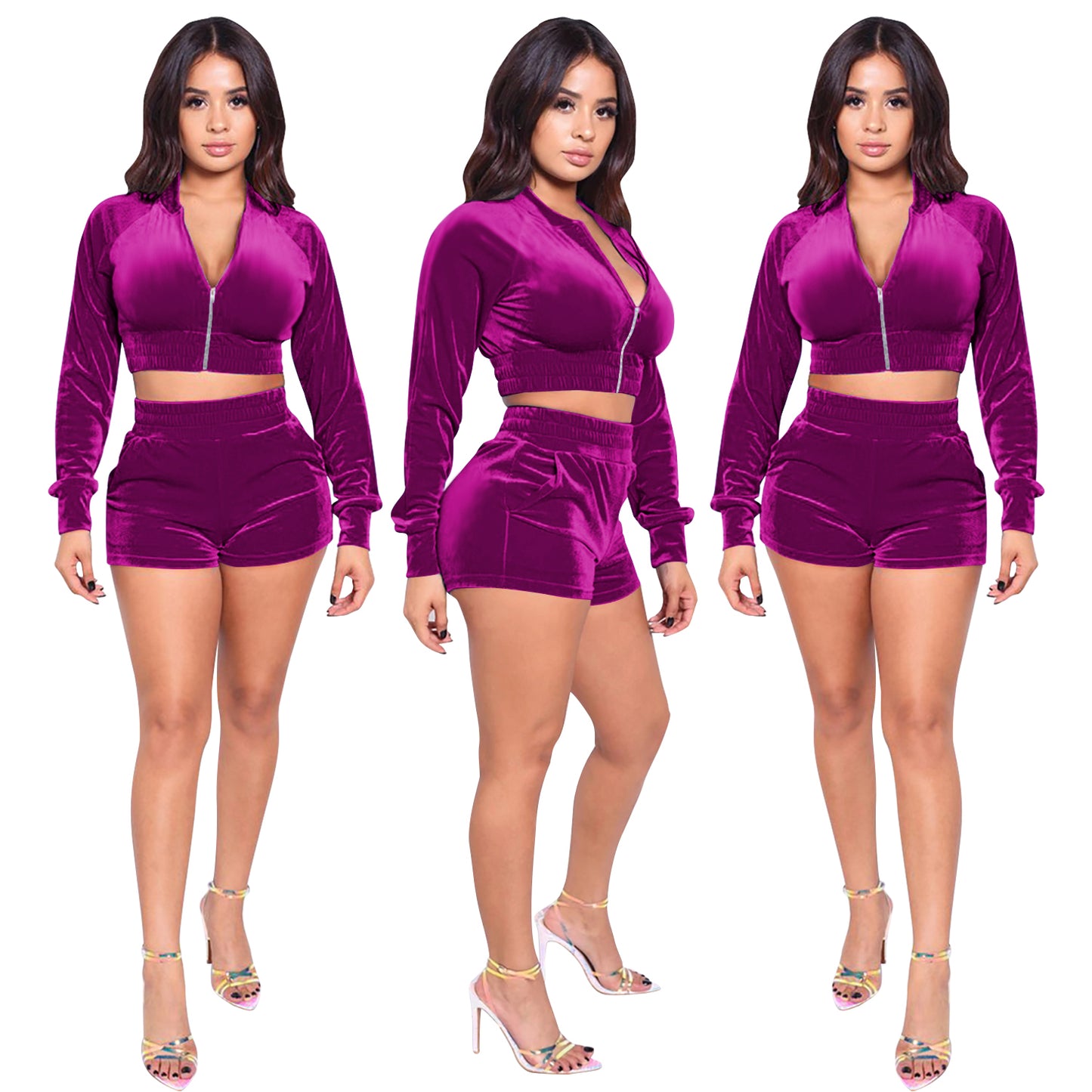 Malibu Velvet set