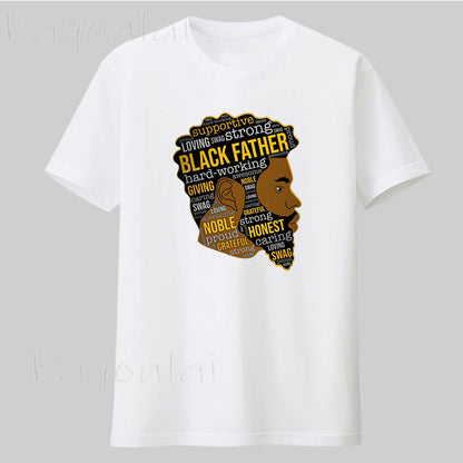 BLACK FATHER T-SHIRTS