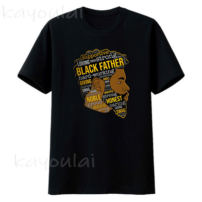 BLACK FATHER T-SHIRTS