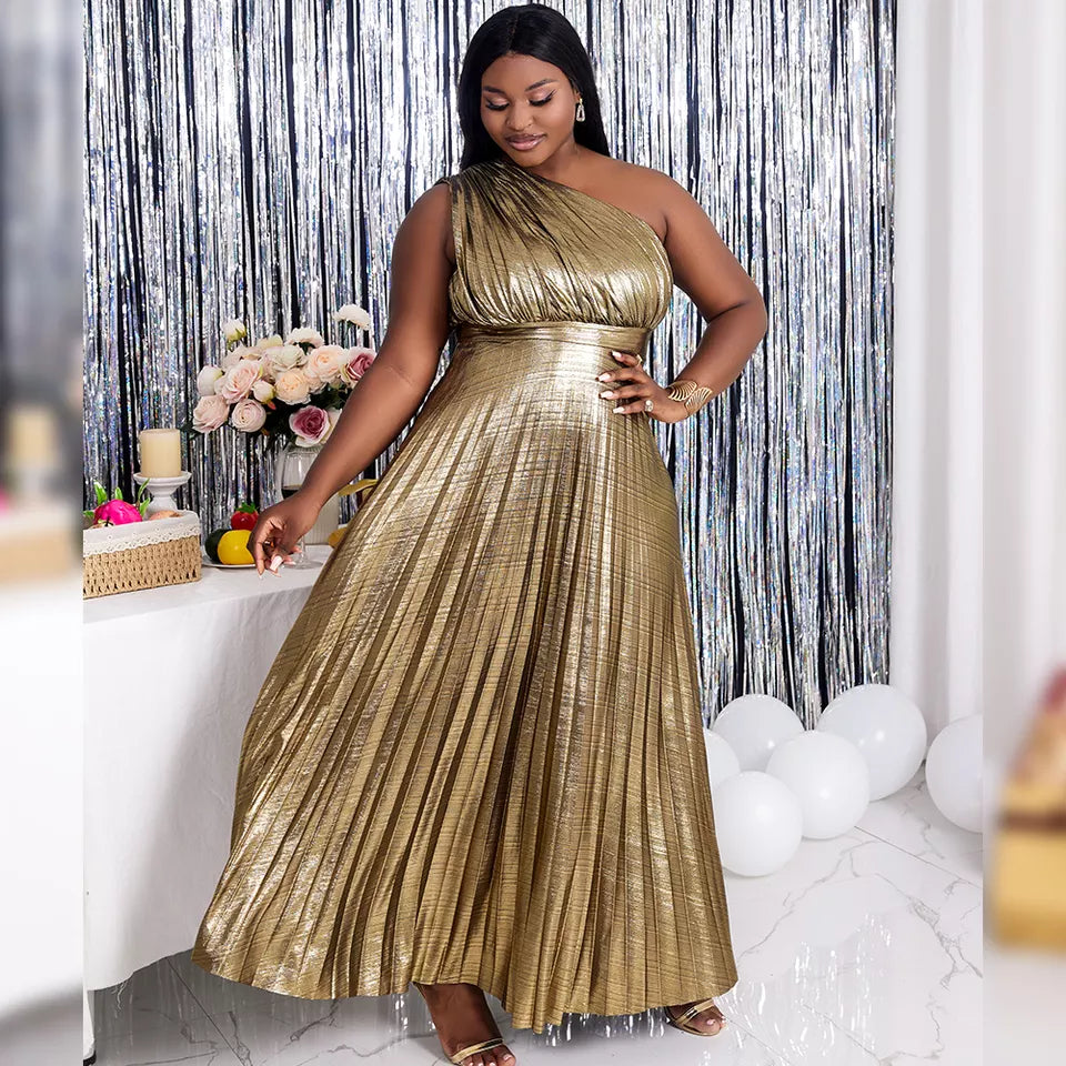 ALL ABOUT THE GOLD COCKTAIL DRESS